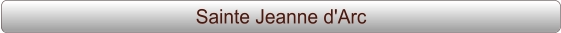 Sainte Jeanne d'Arc