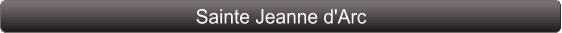 Sainte Jeanne d'Arc