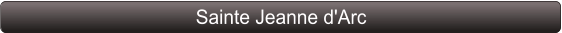 Sainte Jeanne d'Arc